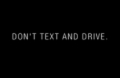 老规矩：开车别发短信